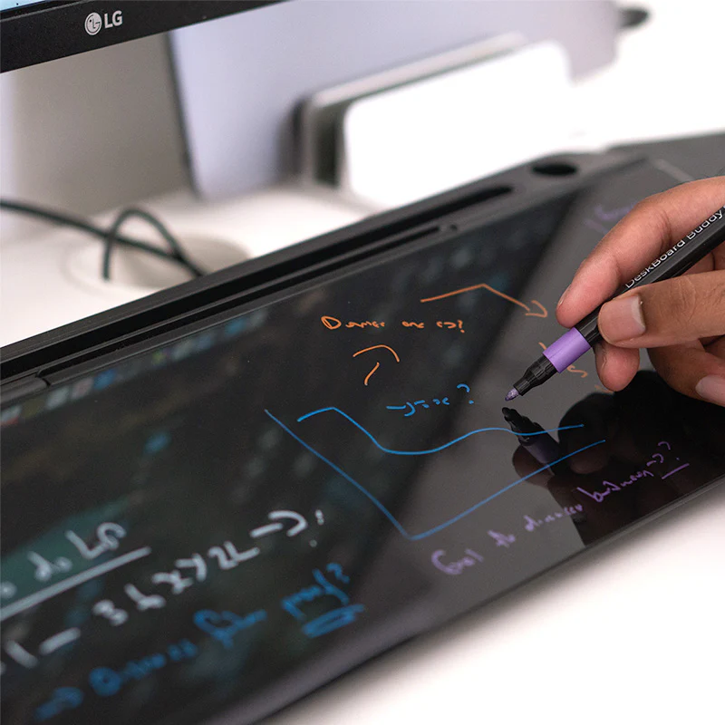 Wet Erase Markers - 12 Pack (For Black DeskBoard Buddy) - Image 4